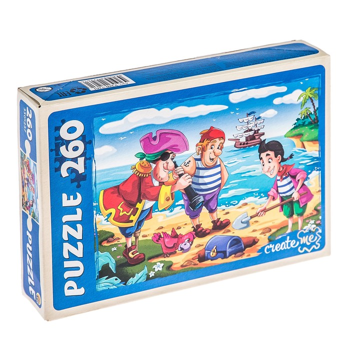 Пазл 260 эл. "Пиратский клад" У260-7261