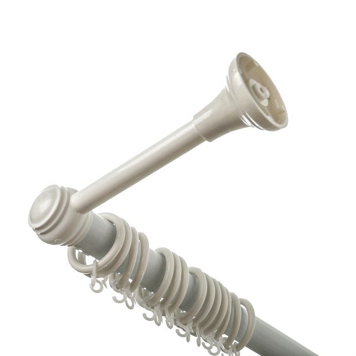 Карниз однорядный 300 см, d=2,8 см, цвет белый