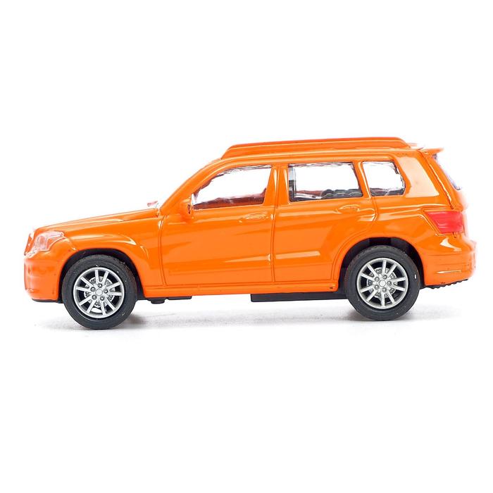 Машина металлическая "Внедорожник", масштаб 1:43 , инерция