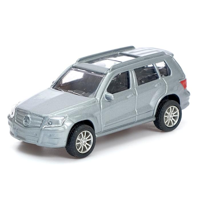 Машина металлическая "Внедорожник", масштаб 1:43 , инерция