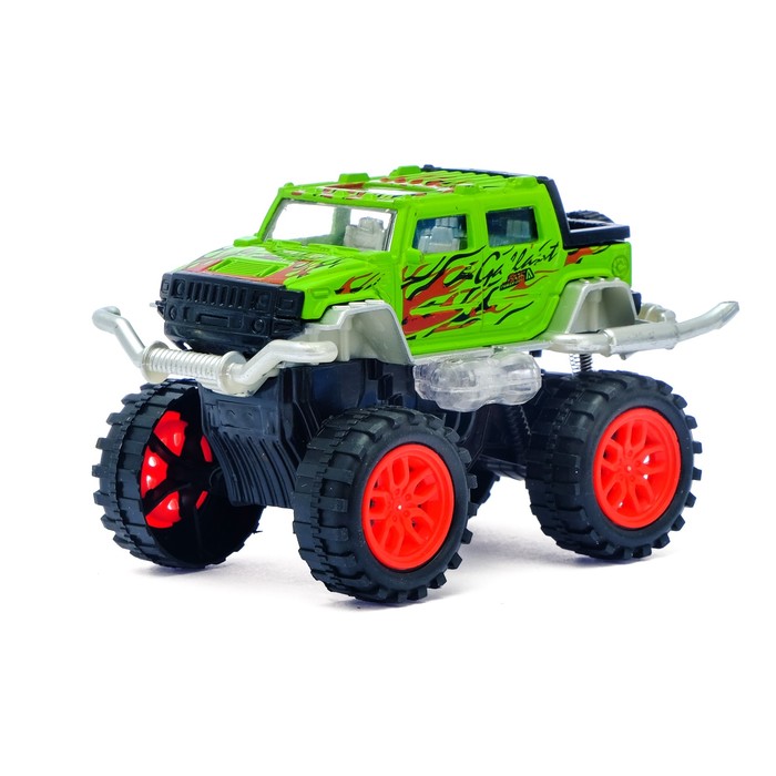 Машина металлическая "Биг-Фут", масштаб 1:32 , инерция