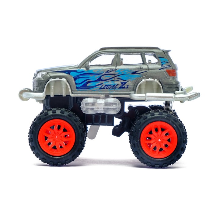 Машина металлическая "Биг-Фут", масштаб 1:32 , инерция