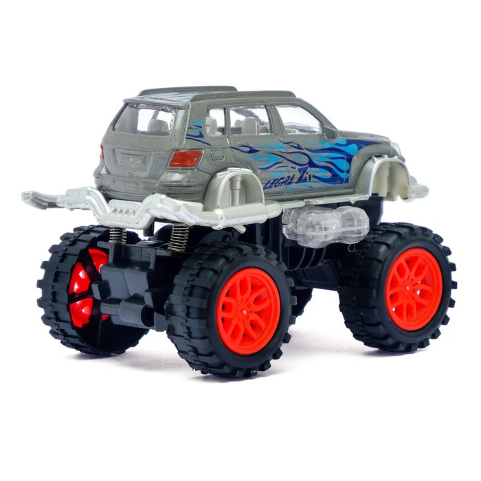 Машина металлическая "Биг-Фут", масштаб 1:32 , инерция