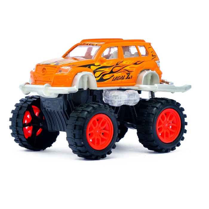 Машина металлическая "Биг-Фут", масштаб 1:32 , инерция