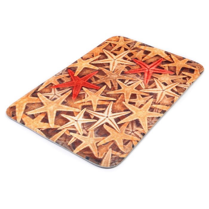 Коврик для ванной "Морские звёзды"