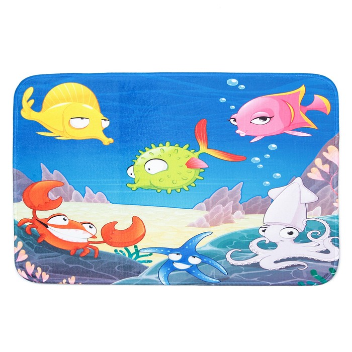 Коврик для ванной &quot;Рыбы&quot;
