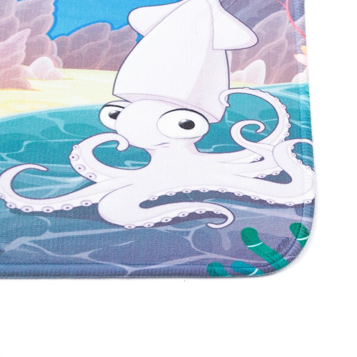 Коврик для ванной "Рыбы"