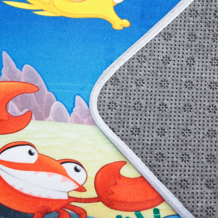 Коврик для ванной "Рыбы"