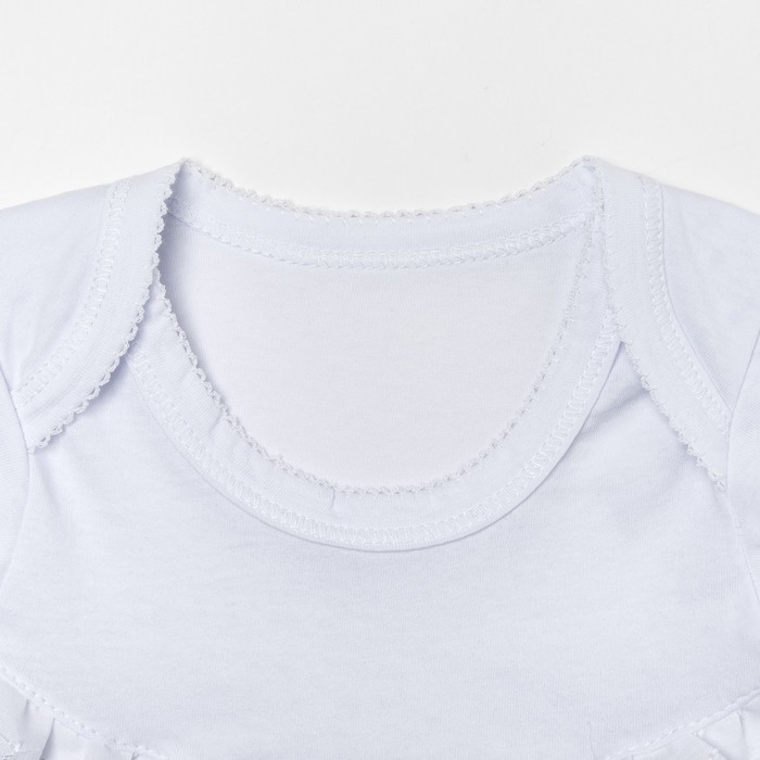 Комплект детский К-5-01, цвет белый, рост 62 см, интерлок