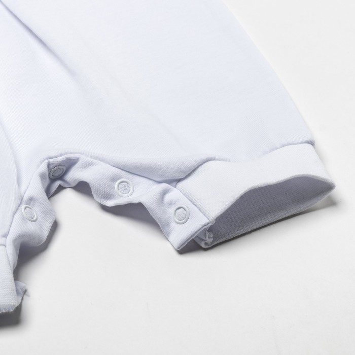 Комплект детский К-5-01, цвет белый, рост 62 см, интерлок