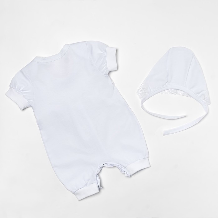 Комплект детский К-5-01, цвет белый, рост 62 см, интерлок