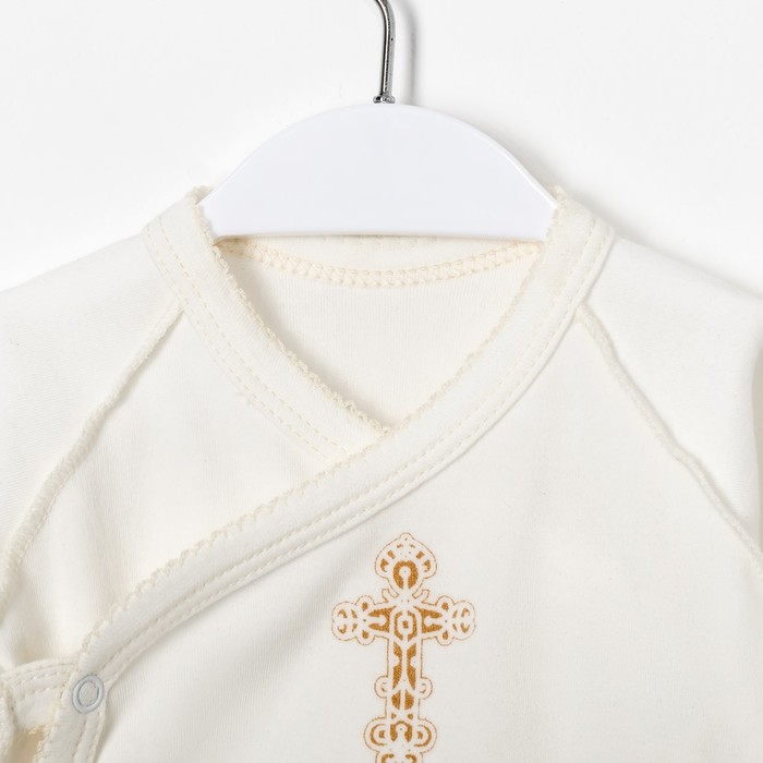 Распашонка Кр-1-04, цвет молочный, рост 62 см, интерлок