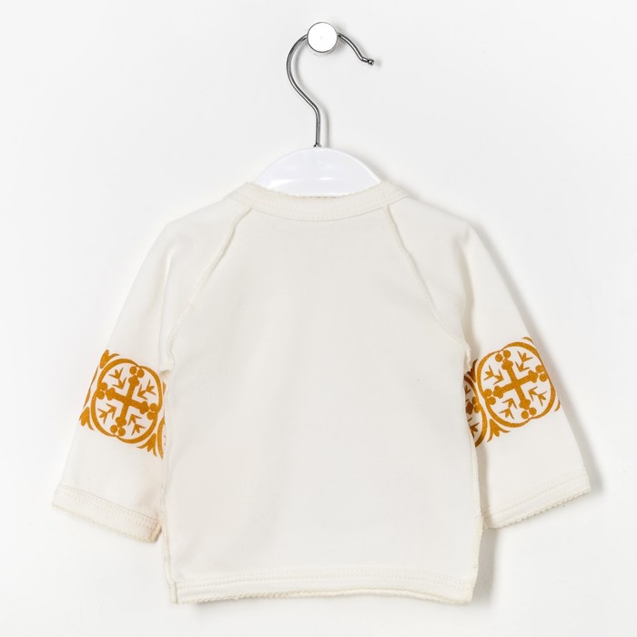 Распашонка Кр-1-04, цвет молочный, рост 68 см, интерлок