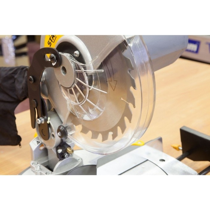 Пила торцовочная Stalex JMS-8, 1.2 кВт, диск d=210х16 мм