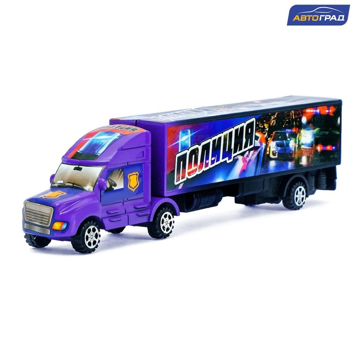 Грузовик инерционный &quot;Полиция&quot;, МИКС