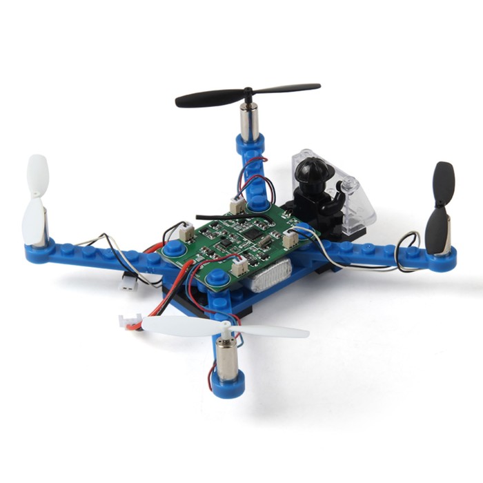 Квадрокоптер-конструктор радиоуправляемый Blocks, работает от аккумулятора