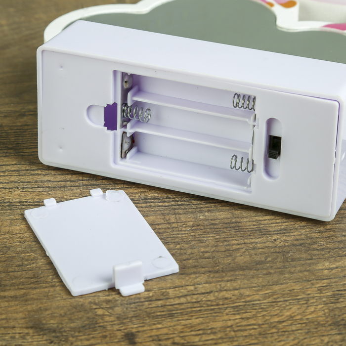 Ночник бесконечность "Единорог на облаке" LEDх23 от 3ААА МИКС 21х15,5х4,5 см