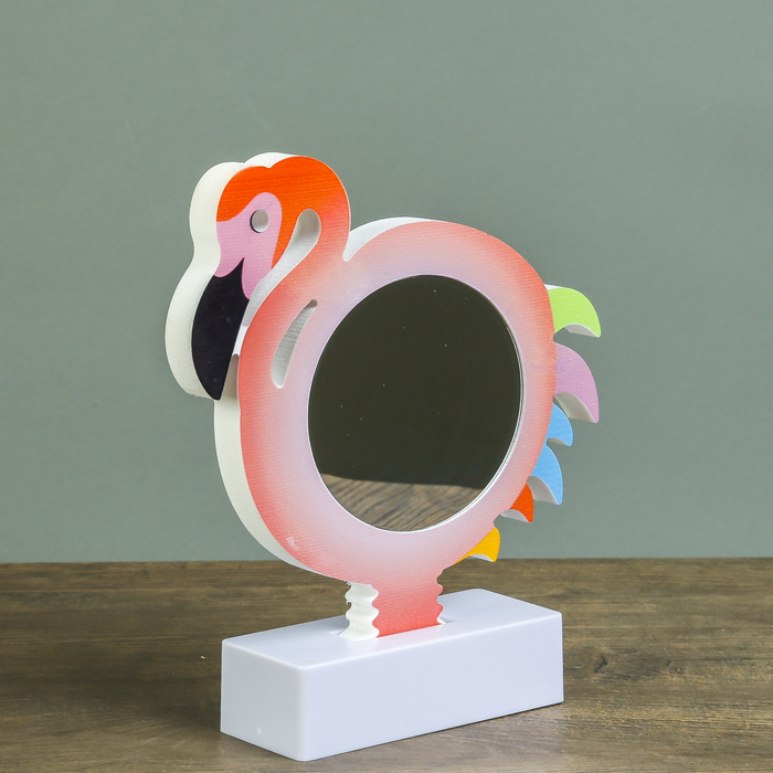 Ночник бесконечность "Фламинго" LEDх15 от 3ААА МИКС 18,5х17х4,5 см