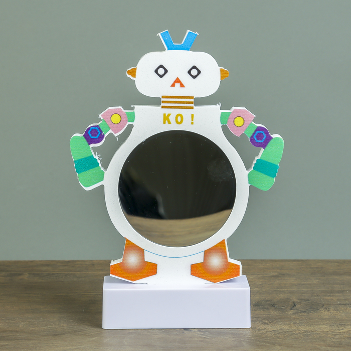 Ночник бесконечность "Робот" LEDх16 от 3ААА МИКС 22,5х16х4,5 см