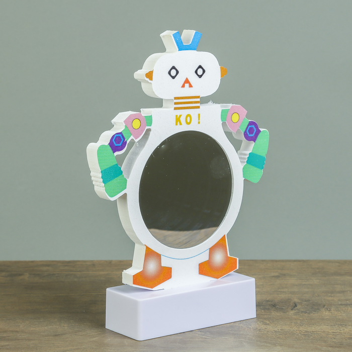 Ночник бесконечность "Робот" LEDх16 от 3ААА МИКС 22,5х16х4,5 см