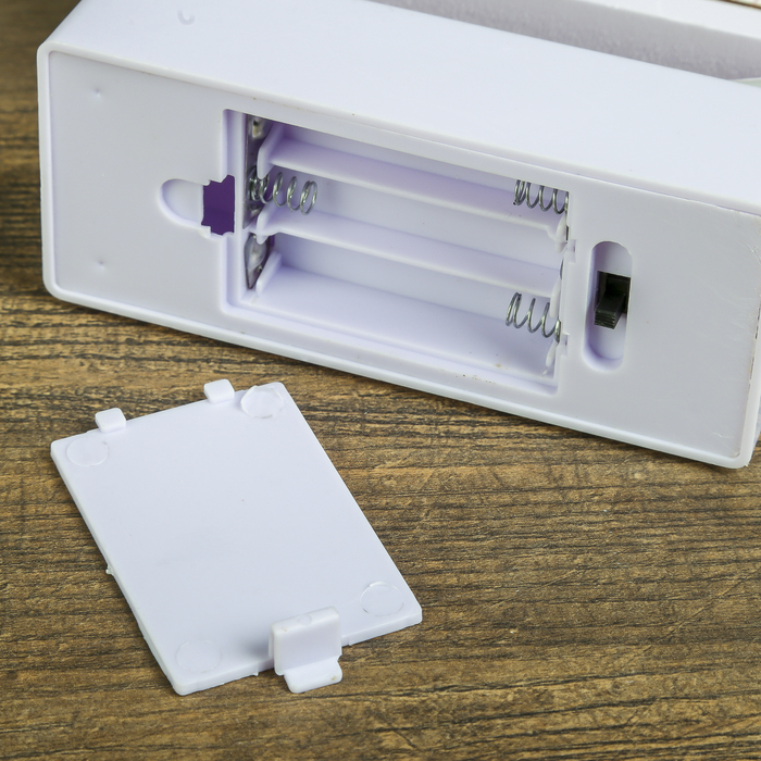 Ночник "Фламинго в круге" от 3ААА диодная лента МИКС 20х17,5х4,5 см