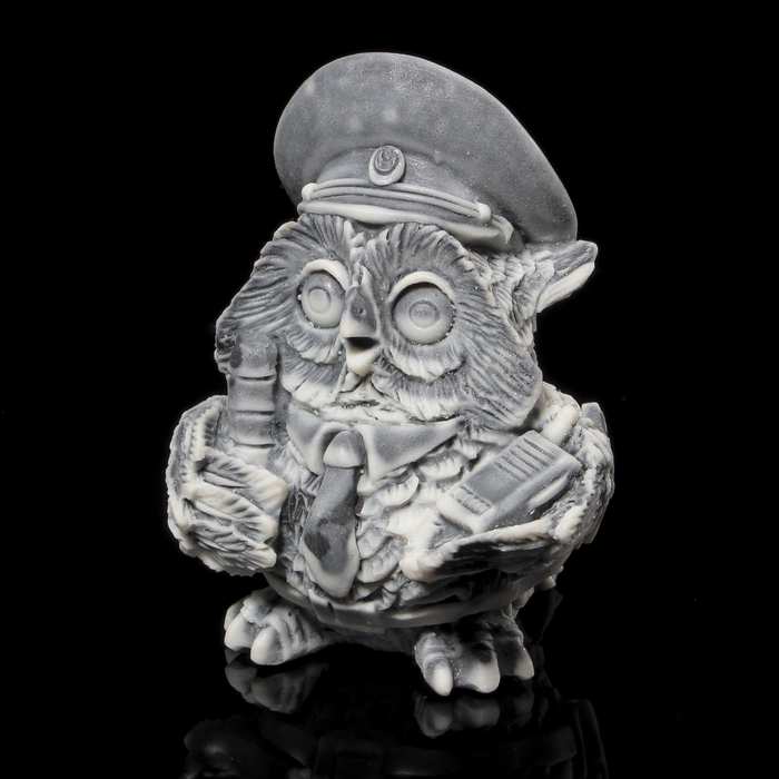 Сувенир "Филин гаишник" 6,4 см