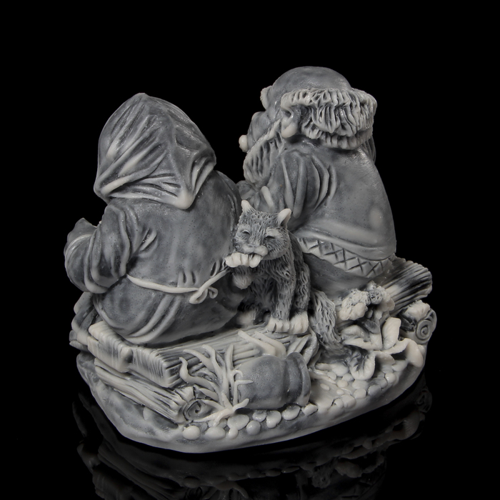 Сувенир "Дед и бабка 2 "Хобби" 7 см