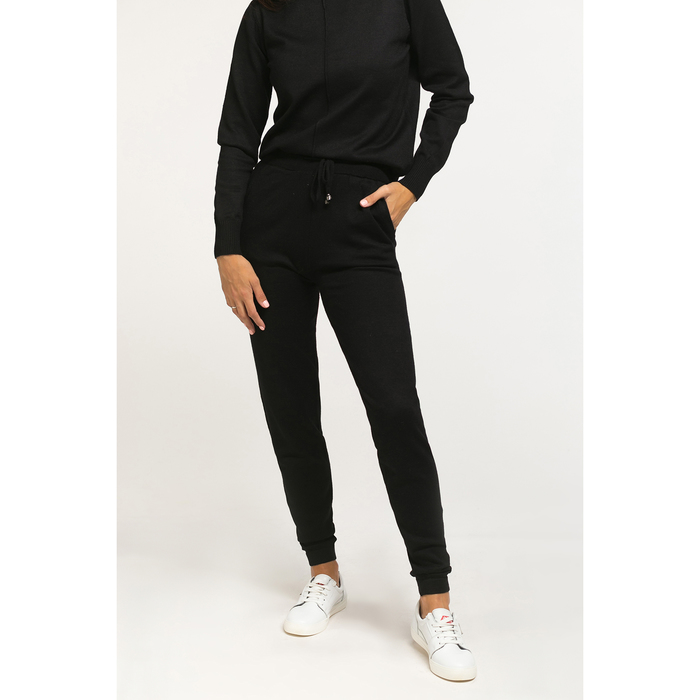 Костюм женский трикотажный MINAKU "Классика", размер универсальный, цвет чёрный