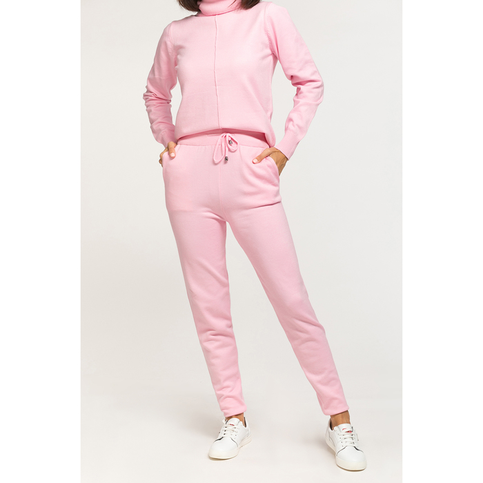 Костюм женский трикотажный MINAKU «Классика», размер универсальный, цвет розовый