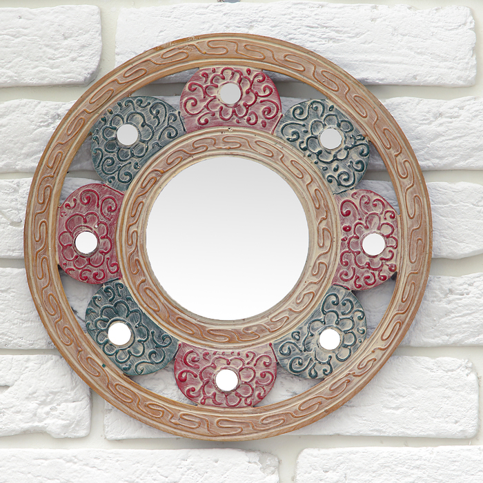 Панно зеркальное "Королевство" 30х1х30 см