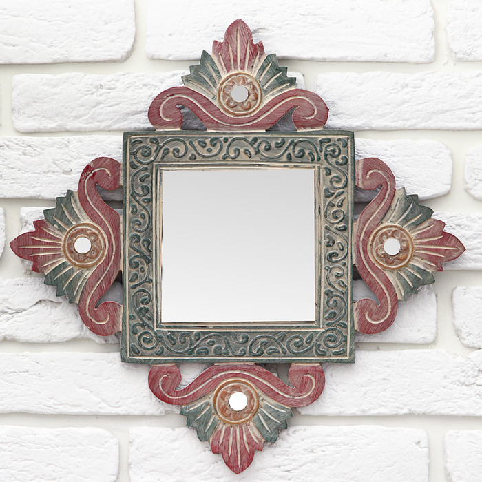 Панно зеркальное "Дорогой подарок" 30х1х30 см МИКС