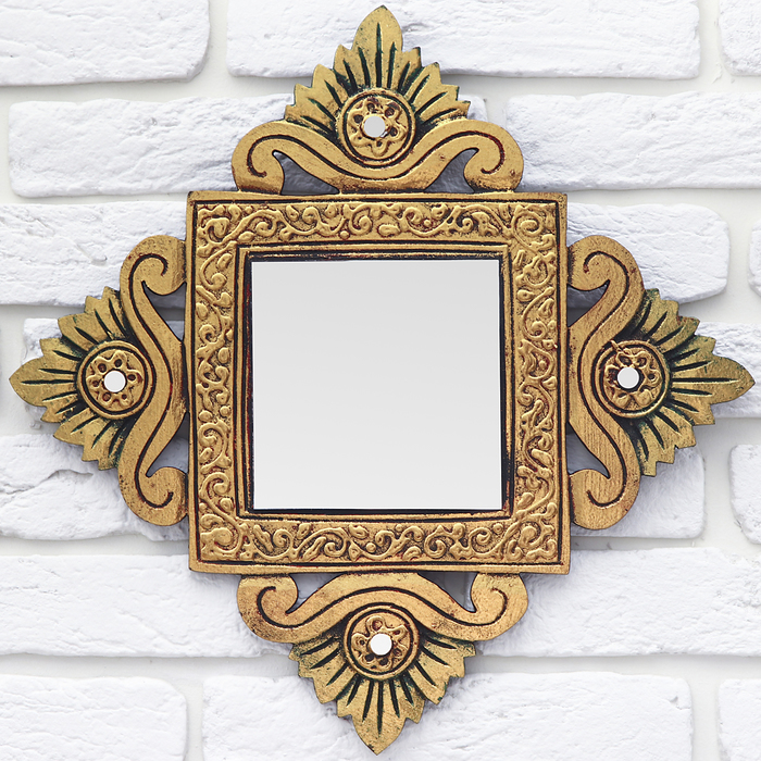 Панно зеркальное "Венеция " 30х1х30 см