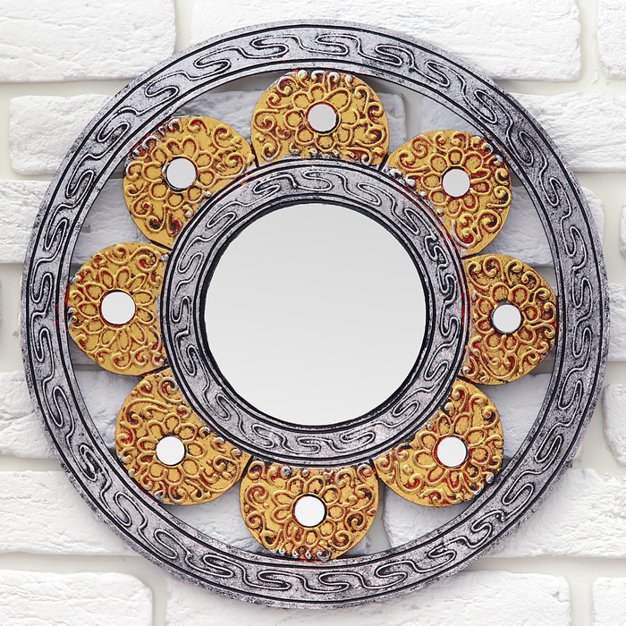 Панно зеркальное "Античность" 40х1х40 см