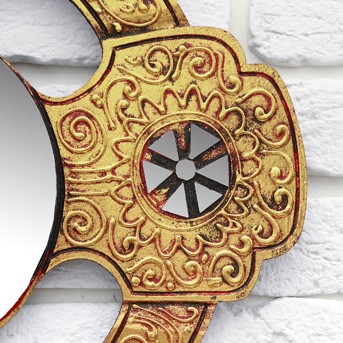 Панно зеркальное "Величие" 40х1х40 см