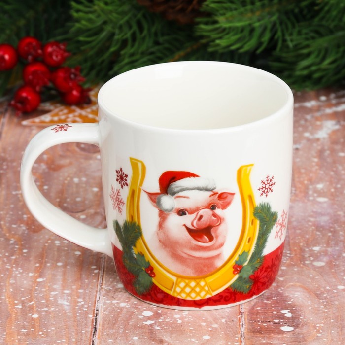 Кружка "Удачного нового года" 350 мл