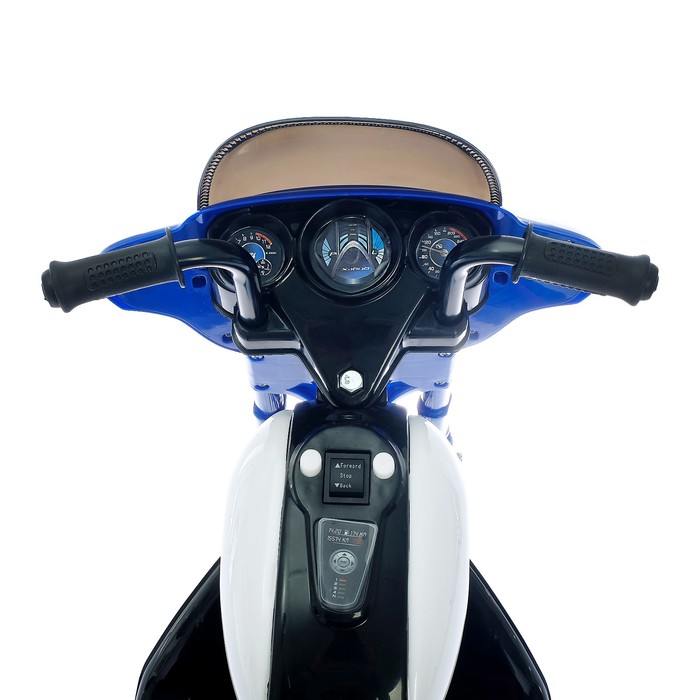 Электромобиль "Трайк", цвет черный