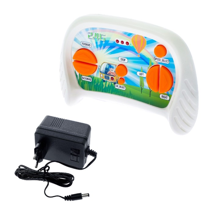 Электромобиль "БАГГИ", полный привод 4WD, кожаное сидение, цвет белый