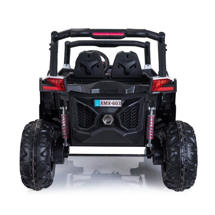 Электромобиль "БАГГИ", полный привод 4WD, кожаное сидение, цвет белый