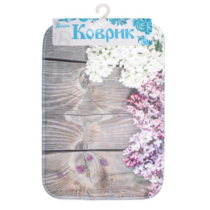 Коврик для ванной "Сирень"