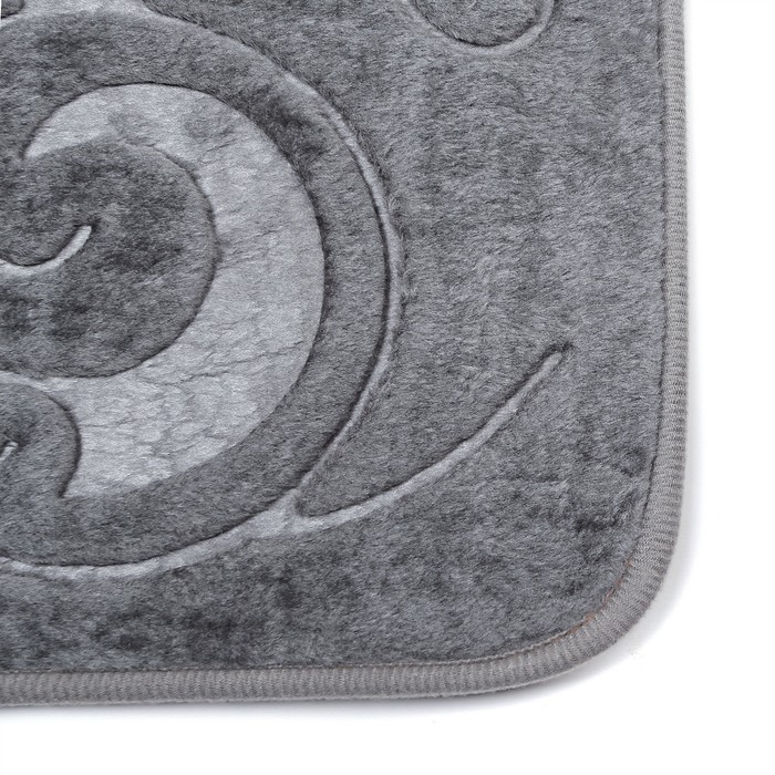 Коврик для ванной Welcome, цвет серый