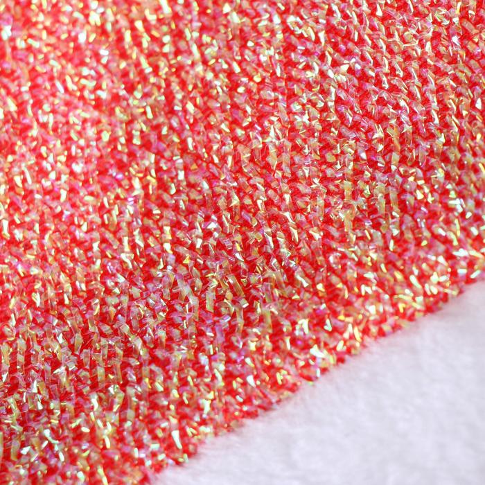 Колпак новогодний "Неон" 29*39 см, розовый