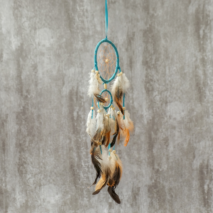 Ловец снов паутинка "Прерии" МИКС d=11, d=5,5 см длина 37 см