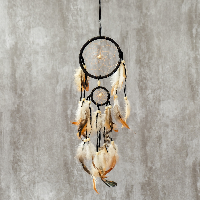 Ловец снов паутинка "Прерии" МИКС d=11, d=5,5 см длина 37 см
