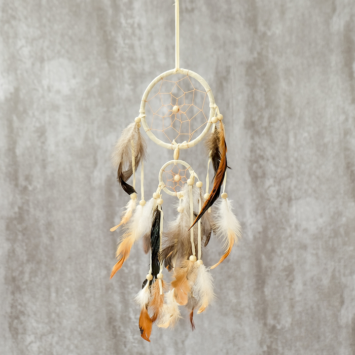 Ловец снов паутинка "Прерии" МИКС d=11, d=5,5 см длина 37 см