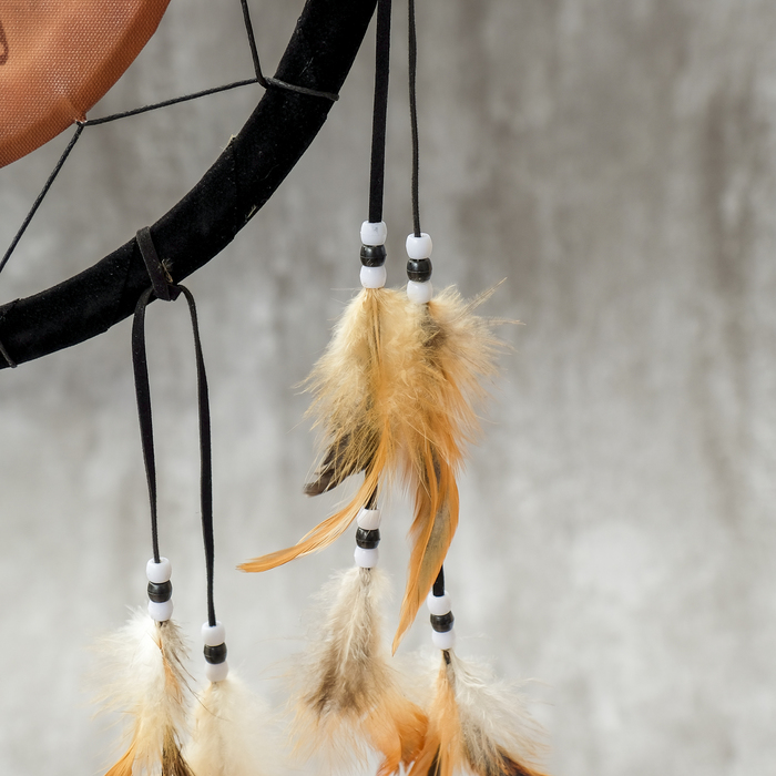 Ловец снов "Острый взор - ястреб" d=33 длина 72 см