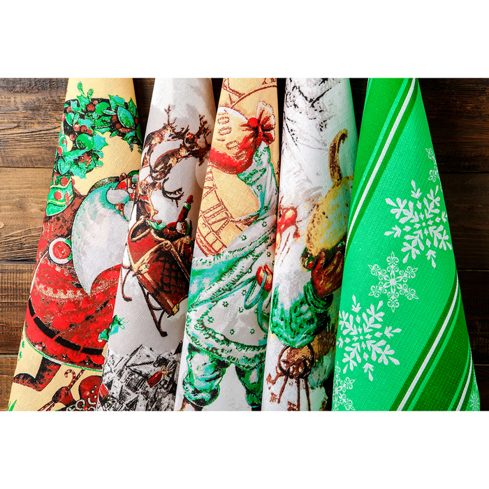 Комплект полотенец для кухни Spany 35x61 2шт, рогожка, хл.100%, Ангел