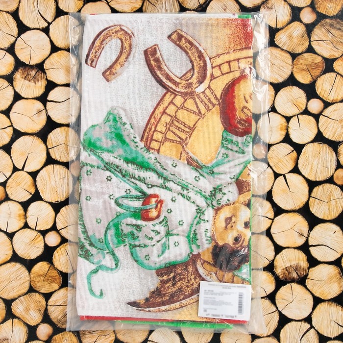 Комплект полотенец для кухни Spany 35x61 2шт, рогожка, хл.100%, Ангел