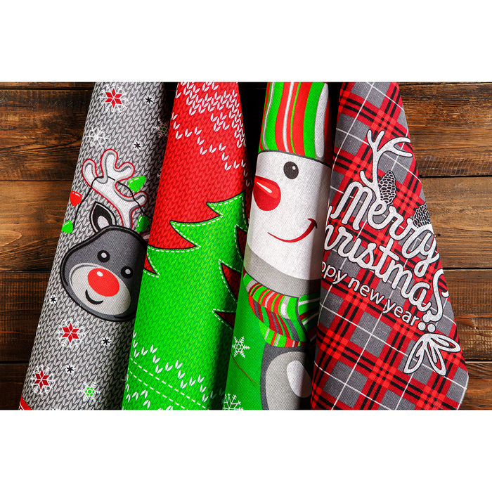 Полотенце для кухни Spany 35x61, рогожка, хл.100%, Вязка