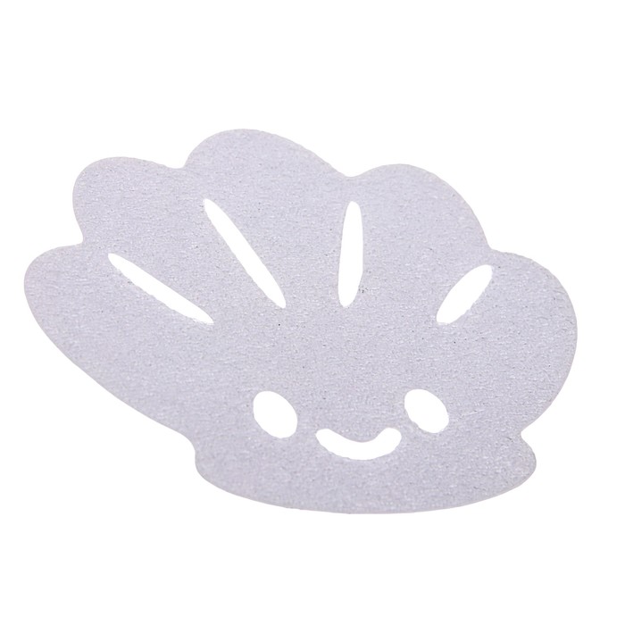 Противоскользящие наклейки для ванны «Ракушка», набор 6 шт.