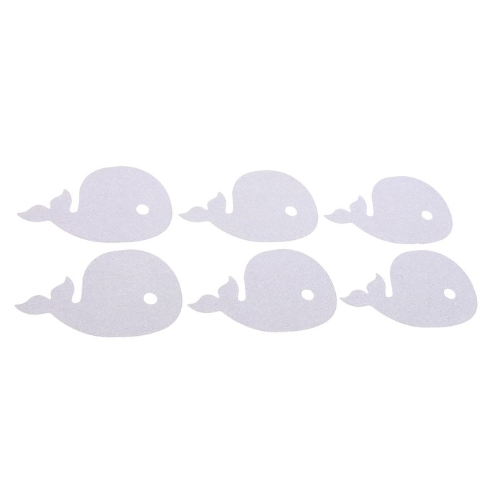 Противоскользящие наклейки для ванны «Китёнок», набор 6 шт.